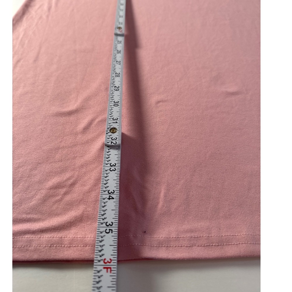 Pink Graphic Coffee Tee‎ Dress Women's Casual Lounge Shirt Dress Size M New - Picture 4 of 6